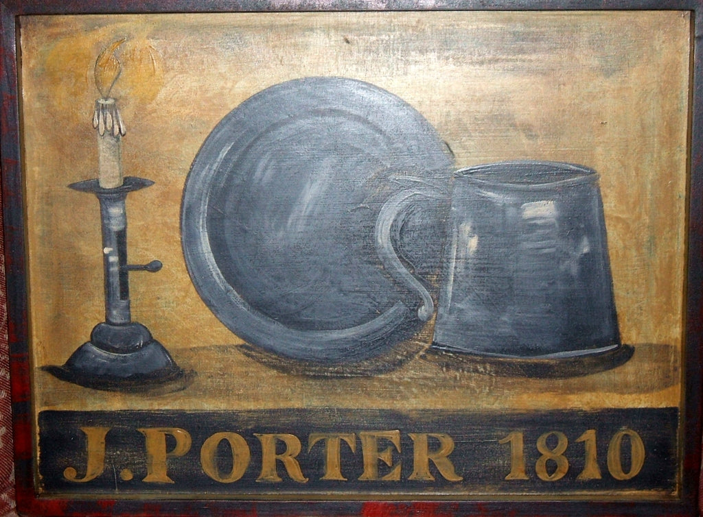 Hand-Painted Tavern Sign – Cottage House Primitives